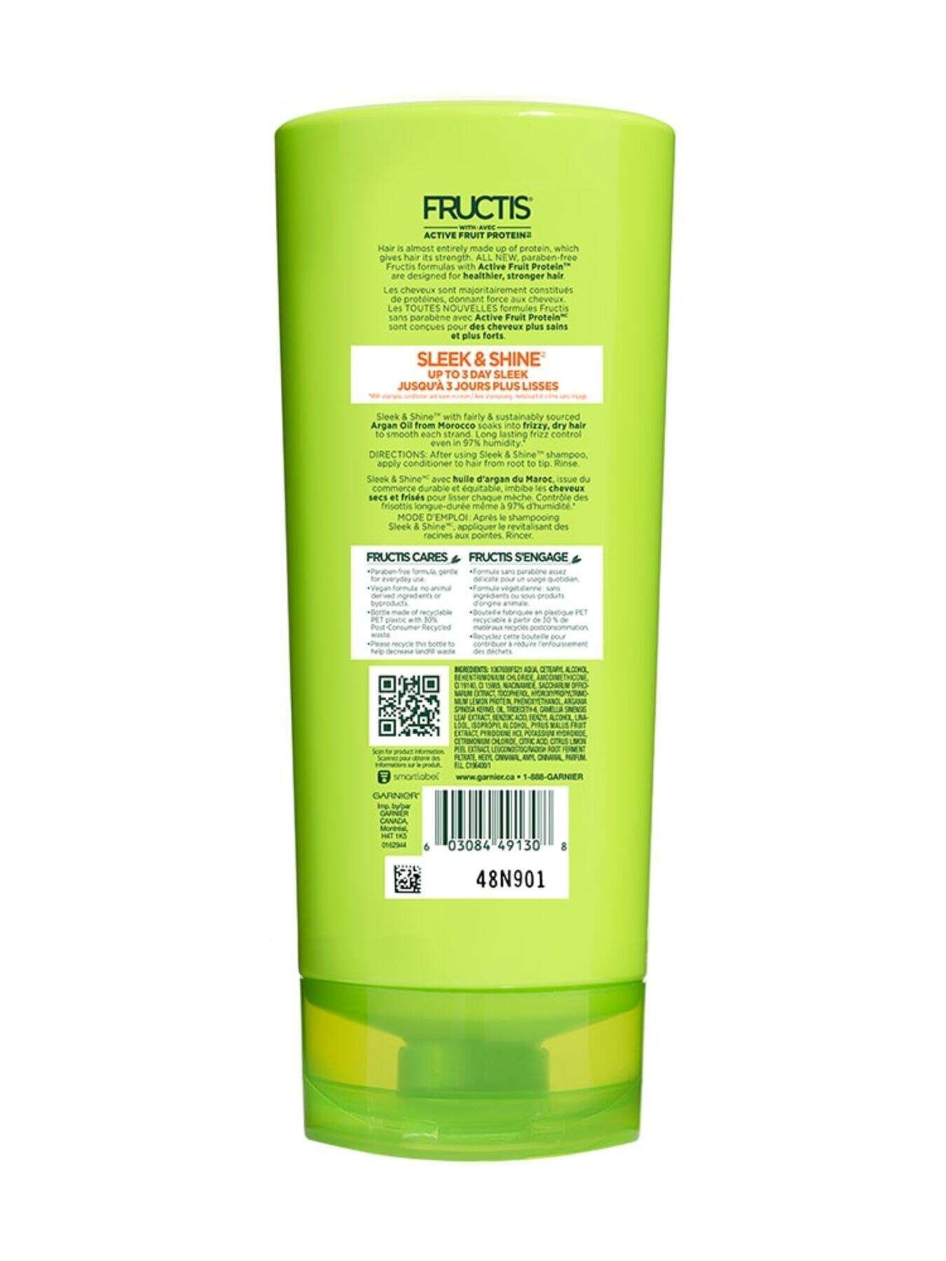 garnier hair conditioner fructis sleek shine conditioner 621 ml 603084491308 t2